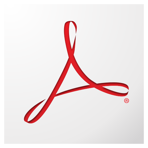 Symbol - Logo für Adobe Acrobar live Online Schulungen